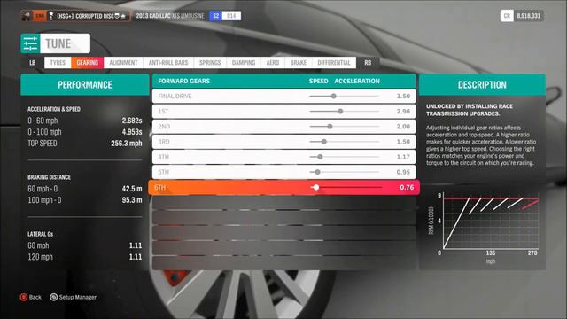 FORZA HORIZON 4 : 253+ MPH Cadillac Limo Setup! смотреть онлайн