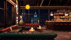 New York Jazz Lounge with Relaxing Jazz Bar Classics 🍷Jazz Music for Studying, Working, Sleeping