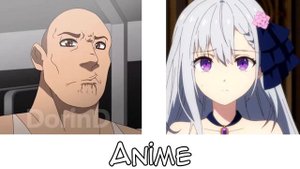 Anime vs Reddit | The Rock reaction meme #16