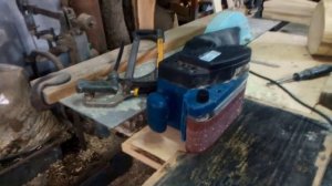 доработка простейшего самодельного шлифовального станка из ЛШМ