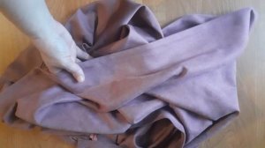 Обзор пошива юбки из остатков штор.