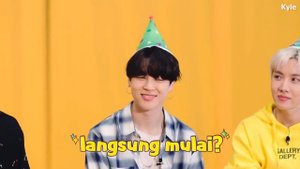BTS на «Tokopedia» играют в игры (Часть 1)
