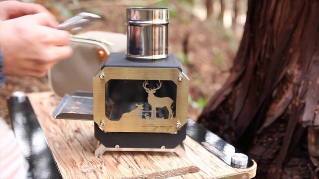 mini wood stove POCKET DD смотреть онлайн