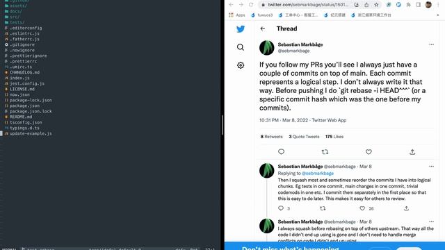 The application of git rebase in real life смотреть онлайн