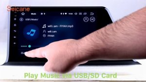 9 inch HD Touch Screen 2016-2018 Toyota C-HR Radio GPS Sat Nav with USB SD Carplay 1080P Video