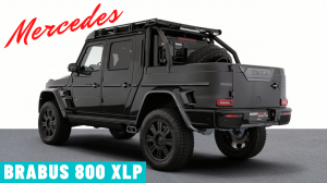 Новый пикап Mercedes Brabus 800 XLP Adventure