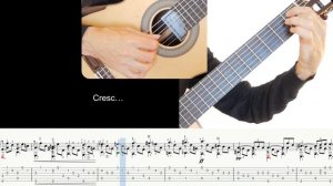 Lacrimosa (Mozart), Original key, Guitar lesson, sheet and tab