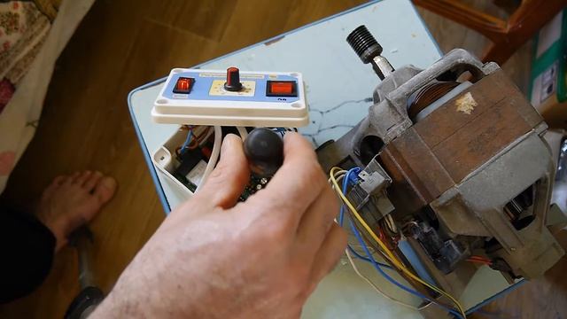 Настройка тахогенератора, регулятора оборотов на TDA1085 смотреть онлайн