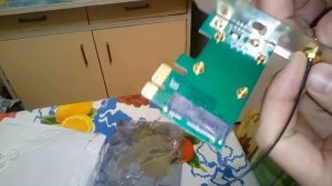 Адаптер PCI-E Экспресс на радиомодуль (Wi-Fi) c 3 антеннами для ПК
