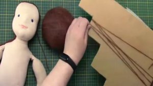 1 Волосы вальдорфская кукла