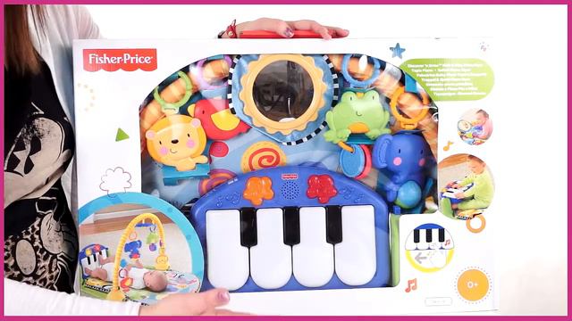 Fisher Price Развивающий коврик Пианино W2621) смотреть онлайн
