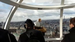 London Eye. Full ride. Лондонский глаз (Колесо обозрения в Лондоне).