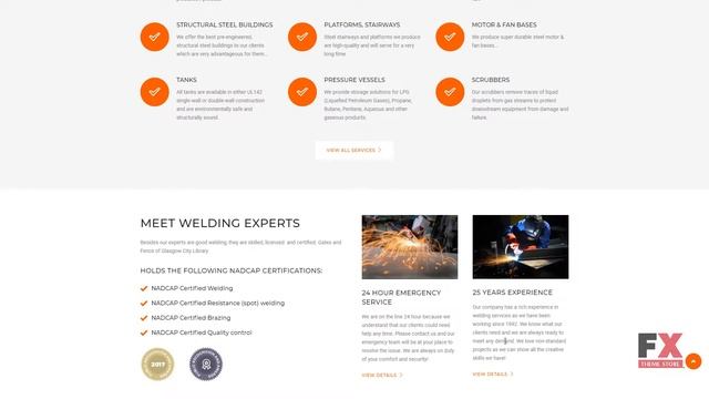 Irozo - Welding Services WordPress Theme TMT dowload Irozo Welding смотреть онлайн