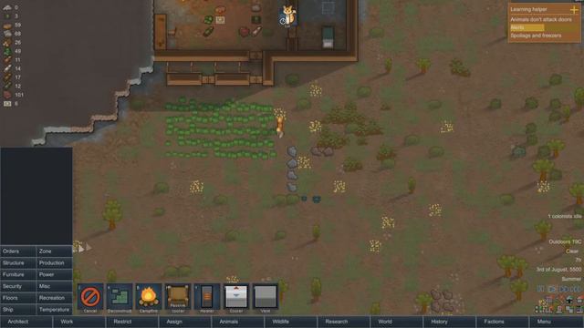 Let's Play Rimworld Naked Brutality Randy Random | Part 3 смотреть онлайн