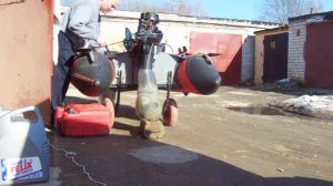 Расконсервация  и настройка лодочного мотора