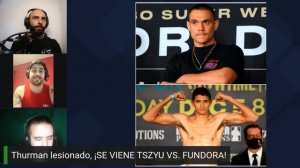 ENTRENADOR de CRAWFORD PRONOSTICA KO de CANELO VALENZUELA🆚DE LOS SANTOS 2 OFICIAL! THURMAN LESIONAD