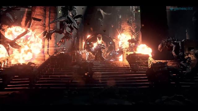 SPACE HULK DEATHWING Gameplay Trailer (2016) Warhammer 40K Shooter смотреть онлайн