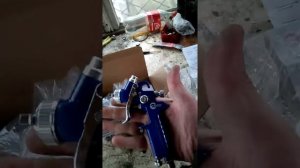 Краскопульт пневматический HVLP INTERTOOL PT-0101