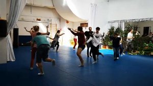 Мастер класс по танцу льва Lion dance workshop Tealion Moscow