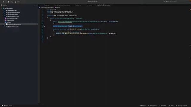 [API .NET 6] - Criando nosso DbContext e mapeando a classe pessoa - 05