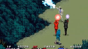 Michael Jackson's Moonwalker arcade 3 player Netplay 60fps