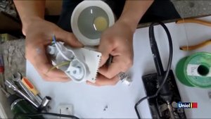 Замена адаптера трекового светильника с однофазного на трехфазный