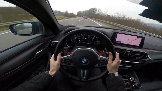 2020 BMW M5 (F90) Competition POV Test Drive смотреть онлайн