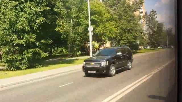 Поездка на автобусе ЛиАЗ-6213.71 2012 № 11589 (190923) Маршрут № 233 Москва смотреть онлайн