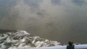 Лодочный мотор HANGKAI 4 с удлинителем румпеля на лодке Хантер 290, ходовой тест на скорость