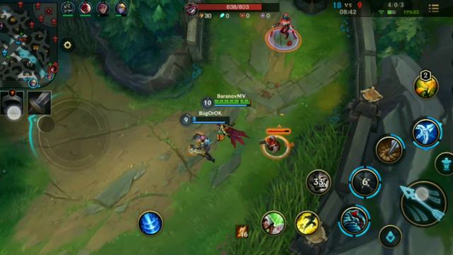 League of legends: Wild Rift вот что значит самонадеянность!