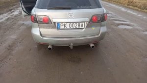 двойной выхлоп на мазду 6 gy 2.0