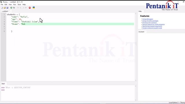 python dictionnary | Class 12 | Dictionary & Its Functions Explained | Pentanik IT смотреть онлайн
