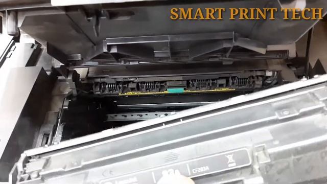 Replace or Remove Toner Cartridge on HP LaserJet Pro MFP M225dn Printer смотреть онлайн