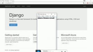 CREACION DE APLICACIONES DJANGO PYTHON EN VISUAL STUDIO 2015