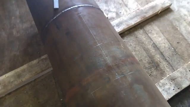 Видео печь/котел в баню из 530 трубы под заказ. смотреть онлайн