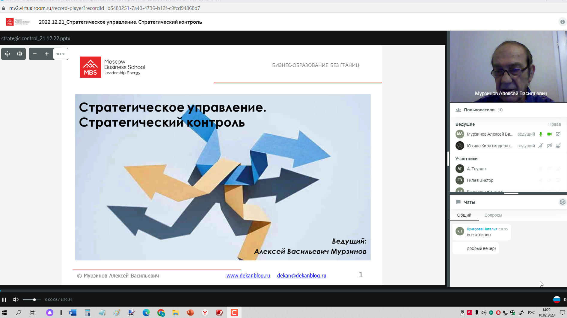 4. Стратегическое управление. Стратегический контроль