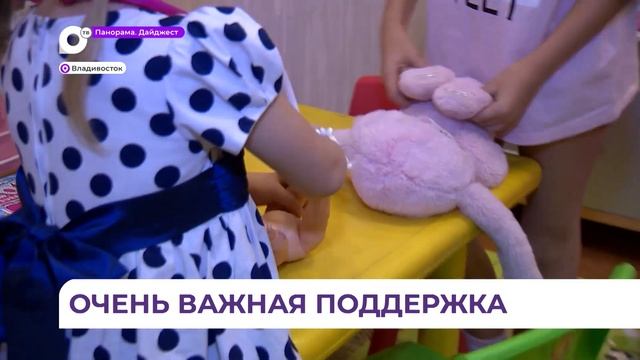 Только в Приморье осуществляется около 25 видов мер социальной поддержки для семей с детьми смотреть онлайн