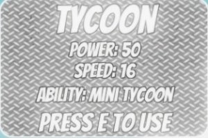 как получить Tycoon + шоукейс