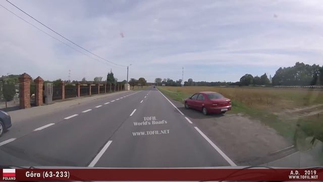 Góra (63-233) - POLAND DASHCAM 2019 Road Trip WWW.TOFIL.NET смотреть онлайн