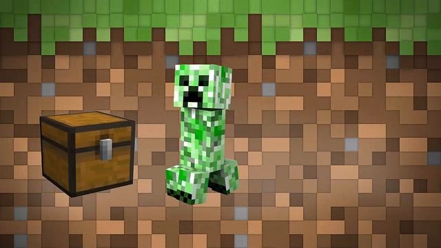 Майнкрафт. Крипер взрывает сундуки с мобами смотреть онлайн