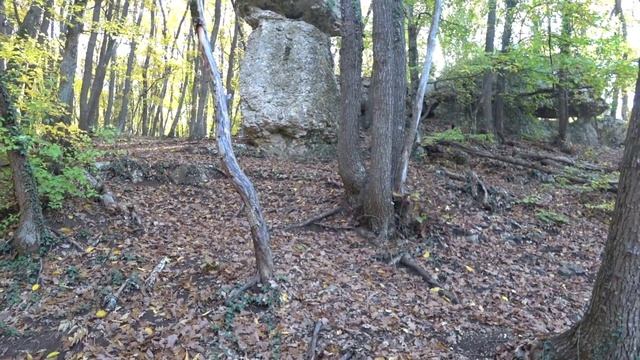 Каменные грибы не известные места Крыма, Природа СПРЯТАЛА от людей достопримечательности Крыма. Кры