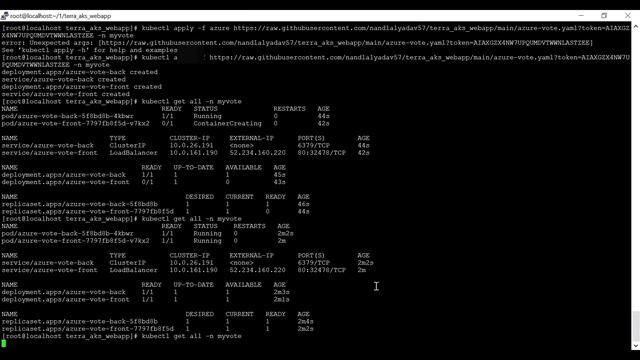 How to provision a kubernetes cluster on Azure with terraform? смотреть онлайн