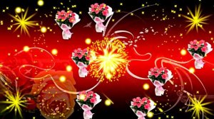 Видеофон!!! С Днём Рождения!!! Праздничный футаж!!!