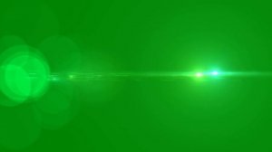 Блики зеленый фон Green Screen Lens Flares