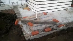 Дом купить или строить из СИП-бетон "Русская стена", часть 2 я, готовим монтаж панелей
