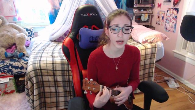 Angels Like You by Miley Cyrus (uke cover) смотреть онлайн