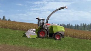 farming simulator 17) покос травы на силос