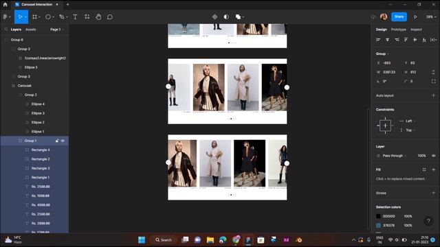 Day 001 of Learning Interactions: Carousel Interaction in Figma With Interactive Components смотреть онлайн