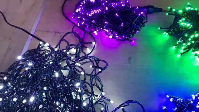 Новогодняя электрическая гирлянда 20 метров смотреть онлайн