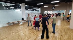 Кадриль Цыганский барон, Фабио Молика, фигуры 1-5 (учебное видео с класса). Сообщество Assemblés